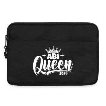 Abi Queen 2026 - Abitur - Spruch - Laptop bag 13" - black - Front