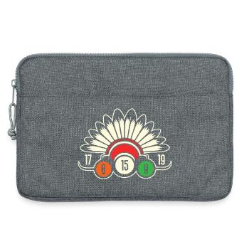 Bingo Bingo Indiens Bingo - Sacoche pour ordinateur portable 13 pouces - gris chiné - Devant