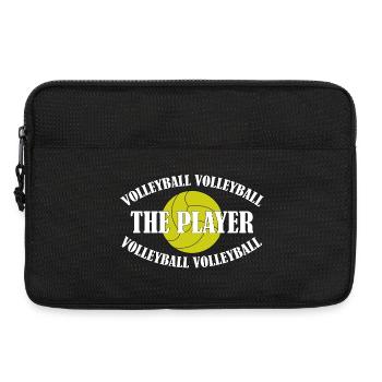 VOLLEYBALL-THE PLAYER - Laptoptasche 13" - Schwarz - Vorne
