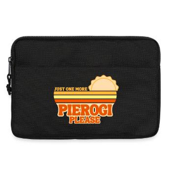 Pierogi Noch ein Knödel, bitte. Polnische Küche - Laptoptasche 13" - Schwarz - Vorne