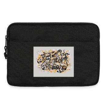 Tag ohne Gesicht - Laptoptasche 13" - Schwarz - Vorne