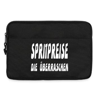 Benzin - Laptoptasche 13" - Schwarz - Vorne