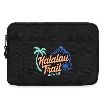 Kalalau Trail Hawaii Logo - Laptoptasche 13" - Schwarz - Vorne