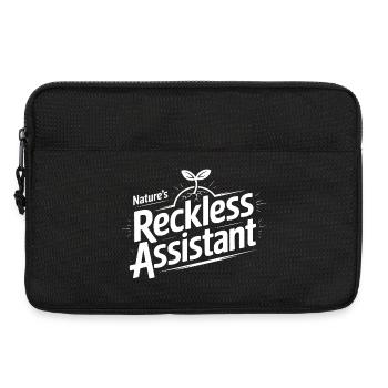 Nature's Reckless Assistant - Laptop bag 13" - black - Front