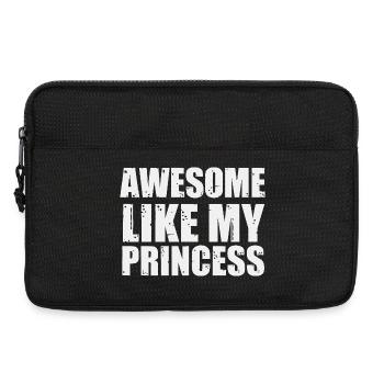 Happy Father's Day to my daughter's dad - Laptop bag 13" - black - Front