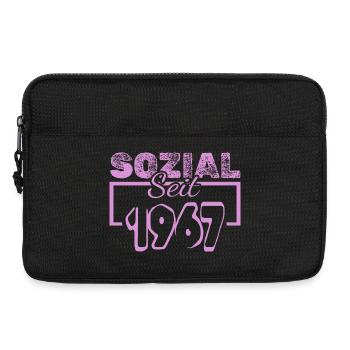 1967 - Laptoptasche 13" - Schwarz - Vorne