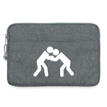 Ringen - Laptoptasche 13" - Grau meliert - Vorne