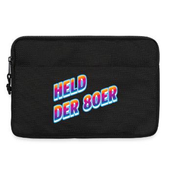Héros des années 80 Néon rétro - Sacoche pour ordinateur portable 13 pouces - noir - Devant