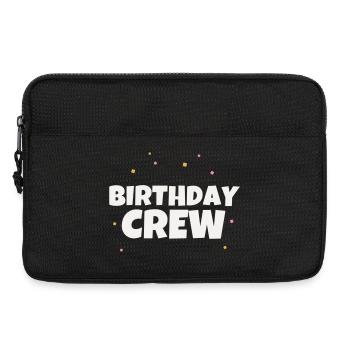 Birthday Crew Birthday Party Team Celebrate Group - Laptop bag 13" - black - Front
