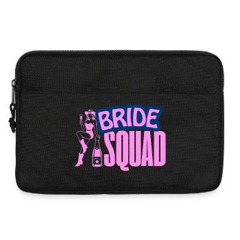 Bride Squad Party Vibe - Laptoptasche 13" - Schwarz - Vorne