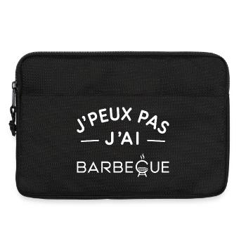 Barbecue Humour Idée Cadeau Grillades entre Amis - Sacoche pour ordinateur portable 13 pouces - noir - Devant