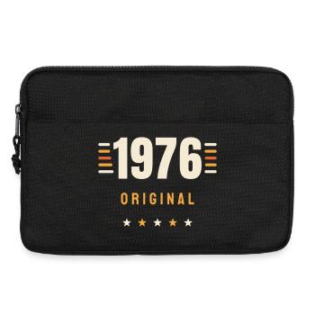 1976 Original Jahrgang Retro 50. Geburtstag Gesche - Laptoptasche 13" - Schwarz - Vorne
