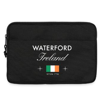 Waterford Coordonnées Irlande Souvenir de voyage - Sacoche pour ordinateur portable 13 pouces - noir - Devant