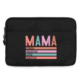 Maman Forte Protectrice Aimée - Sacoche pour ordinateur portable 13 pouces - noir - Devant