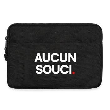 Aucun souci - Sacoche pour ordinateur portable 13 pouces - noir - Devant