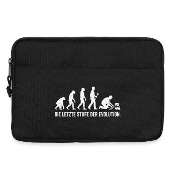 Die letzte Evolutionsstufe - Laptoptasche 13" - Schwarz - Vorne