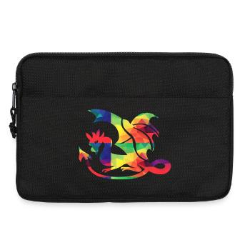 Colorful Dragon - Laptop bag 13" - black - Front