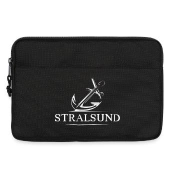 Stralsund Voir le symbole d’ancrage Logo de l’idée cadeau - Sacoche pour ordinateur portable 13 pouces - noir - Devant