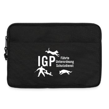 IGP Hundesport - White - Laptoptasche 13" - Schwarz - Vorne