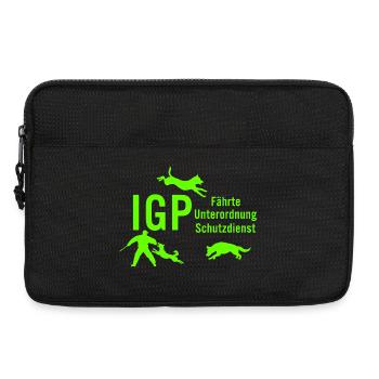 IGP Hundesport - Green - Laptoptasche 13" - Schwarz - Vorne