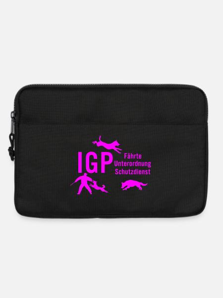 IGP Hundesport - pink - Laptoptasche 13" - Schwarz