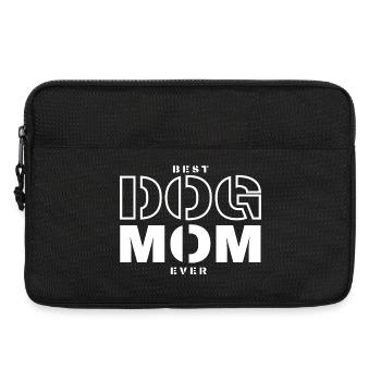 Best Dog Mom Ever - Sacoche pour ordinateur portable 13 pouces - noir - Devant
