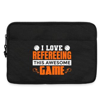 Basketball Referees - Laptop bag 13" - black - Front
