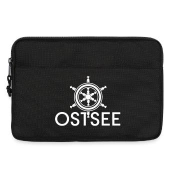 Ostsee Anker Symbol See Illustration Grafik Icon - Laptoptasche 13" - Schwarz - Vorne