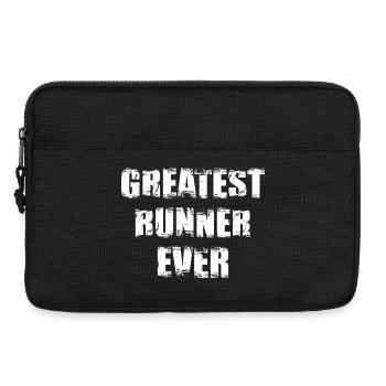Bester Läufer - Laptoptasche 13" - Schwarz - Vorne