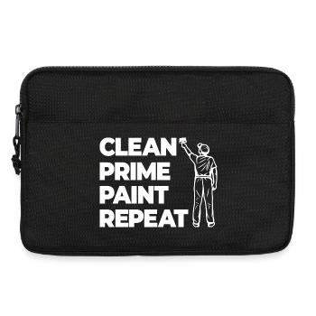 Cleaning, priming, varnishing - Laptop bag 13" - black - Front