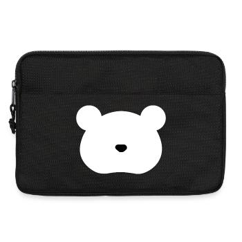 Polar Bear - Laptoptasche 13" - Schwarz - Vorne