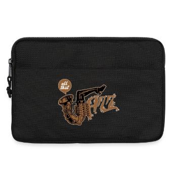 Tout ce jazz - Sacoche pour ordinateur portable 13 pouces - noir - Devant