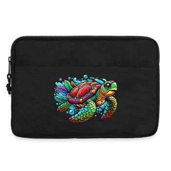 Tortue - Sacoche pour ordinateur portable 13 pouces - noir - Devant