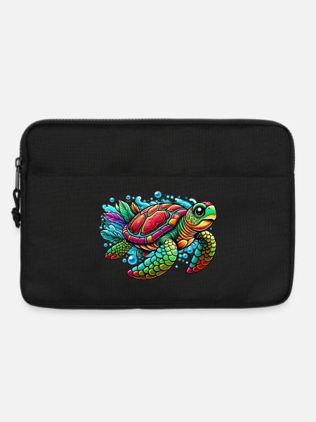 Schildkröte - Laptoptasche 13" - Schwarz