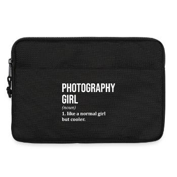 photographie - Sacoche pour ordinateur portable 13 pouces - noir - Devant