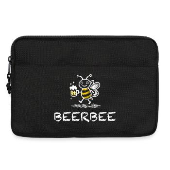 Beerbee bière Dire abeille Drôle Buveur de bière - Sacoche pour ordinateur portable 13 pouces - noir - Devant