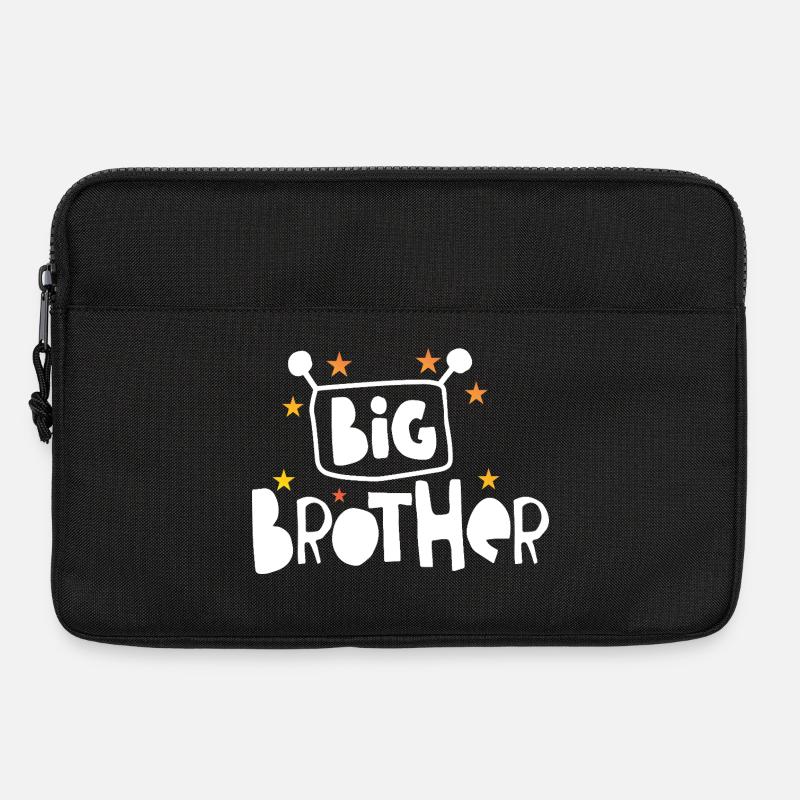 Großer Bruder - Laptoptasche 13" - Schwarz