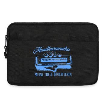Mundharmonika - Meine treue Begleiterin - Laptoptasche 13" - Schwarz - Vorne