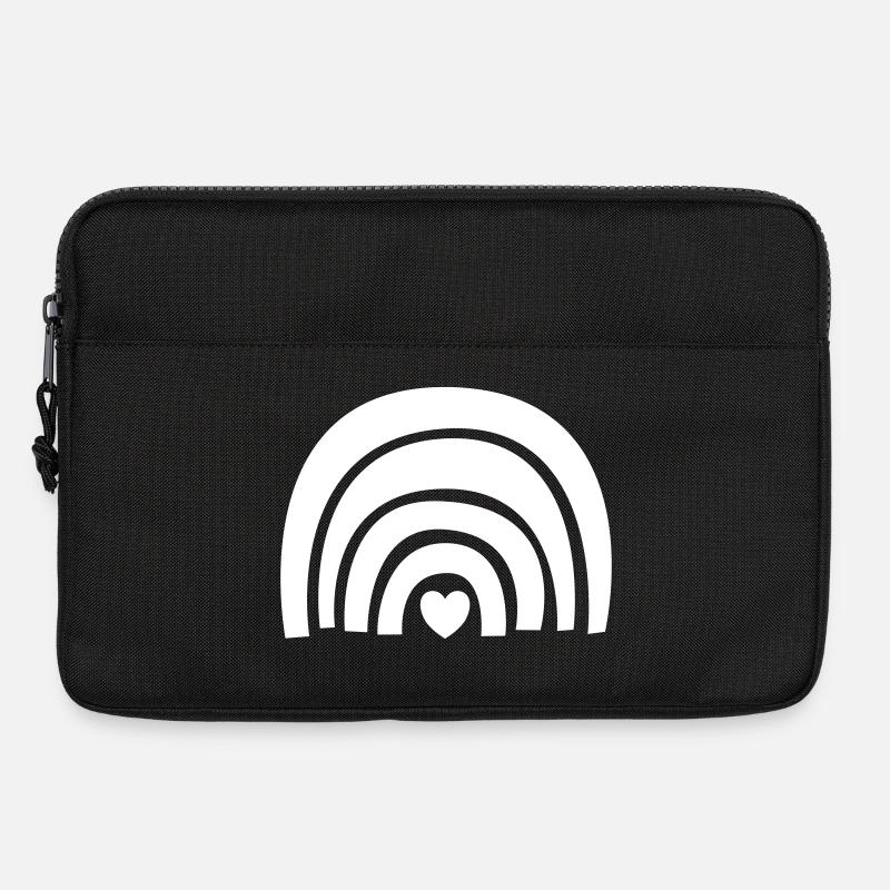 Regenbogen Rainbow - Laptop bag 13" - black