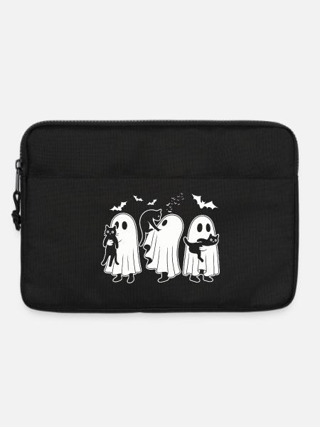 Halloween Cat Lovers - Laptoptasche 13" - Schwarz