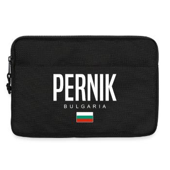 Pernik Bulgarien - Laptoptasche 13" - Schwarz - Vorne