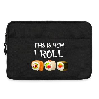 Kawaii Sushi Meme Sushi Joke - Laptoptasche 13" - Schwarz - Vorne