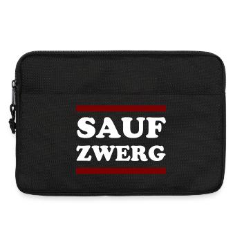 Saufzwerg Party Outfit Malle Kirmes JGA - Laptop bag 13" - black - Front