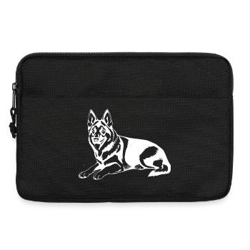 Sheepdog - Laptop bag 13" - black - Front