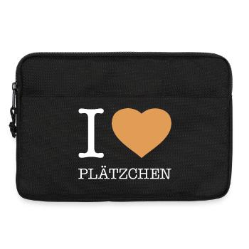 I love cookies - Laptop bag 13" - black - Front