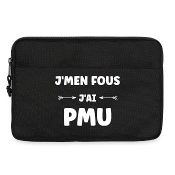 Humour PMU - Sacoche pour ordinateur portable 13 pouces - noir - Devant