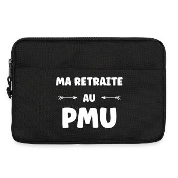 Humour PMU - Sacoche pour ordinateur portable 13 pouces - noir - Devant