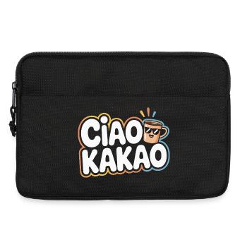 Ciao Cocoa Hot Chocolate Hot Chocolate Goodbye - Laptop bag 13" - black - Front