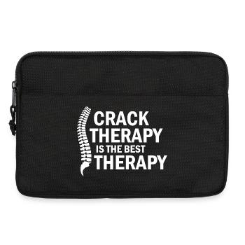Lizenzierte professionelle DC-Wirbelsäulenkorrektur - Laptoptasche 13" - Schwarz - Vorne
