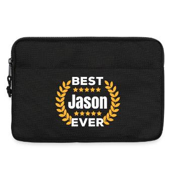 Best Jason Ever Legend Name Gift - Laptop bag 13" - black - Front